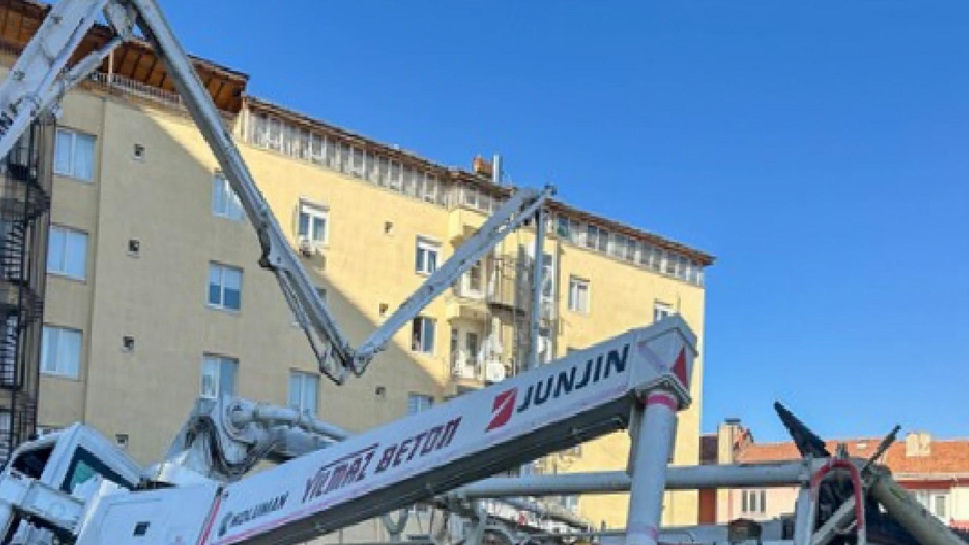 Uşak’ta beton pompasının altında kalan 29 yaşındaki işçi hayatını kaybetti