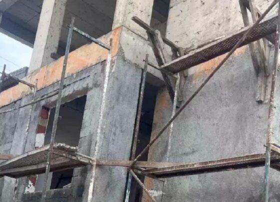 Zonguldak'ta inşaattan düşen işçi hayatını kaybetti 1