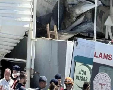 Ankara'da boya fabrikasında çıkan yangında 45 yaşındaki işçi hayatını kaybetti