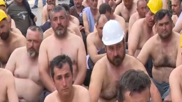 Doruk Madencilik işçilerinden grev kararı 10 Doruk Madencilik işçilerinden grev kararı