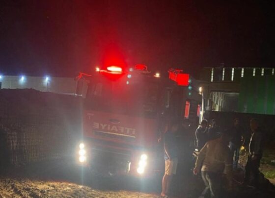 Hatay'da şantiyedeki konteynerde çıkan yangında 44 yaşındaki işçi hayatını kaybetti