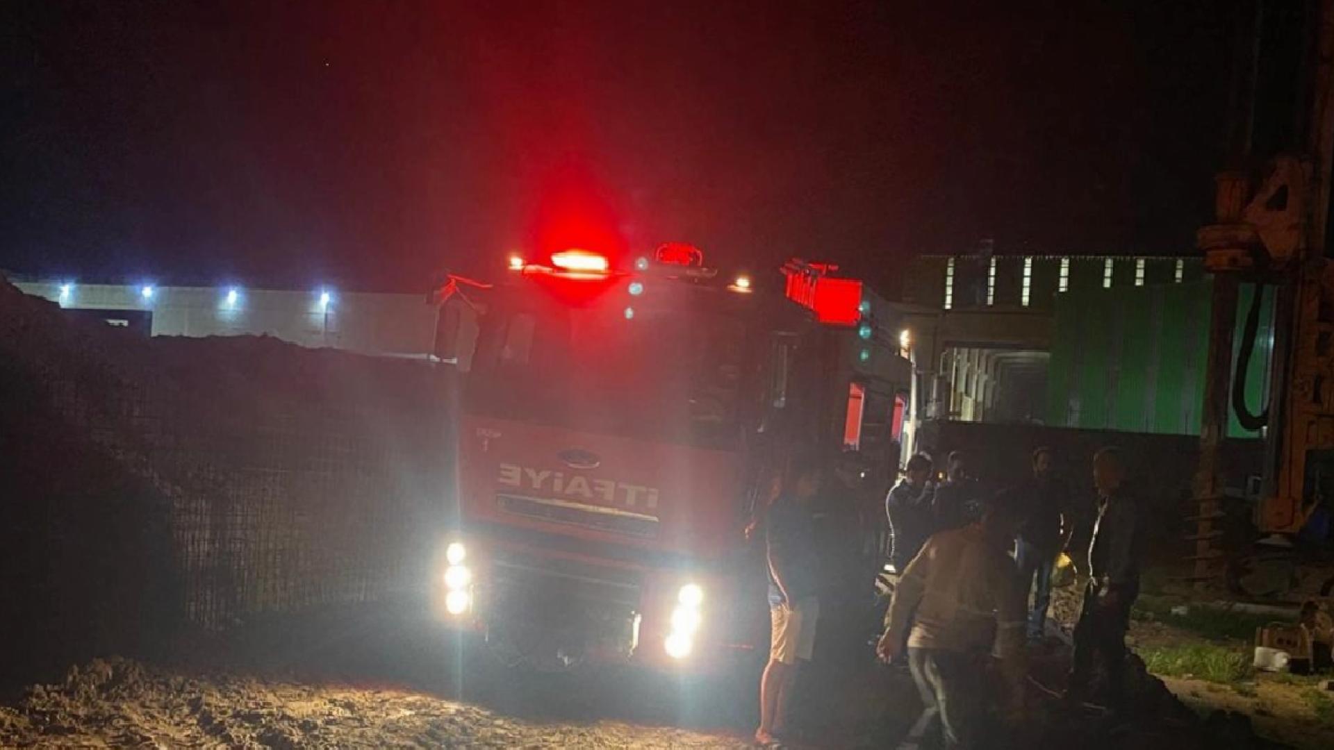 Hatay’da şantiyedeki konteynerde çıkan yangında 44 yaşındaki işçi hayatını kaybetti