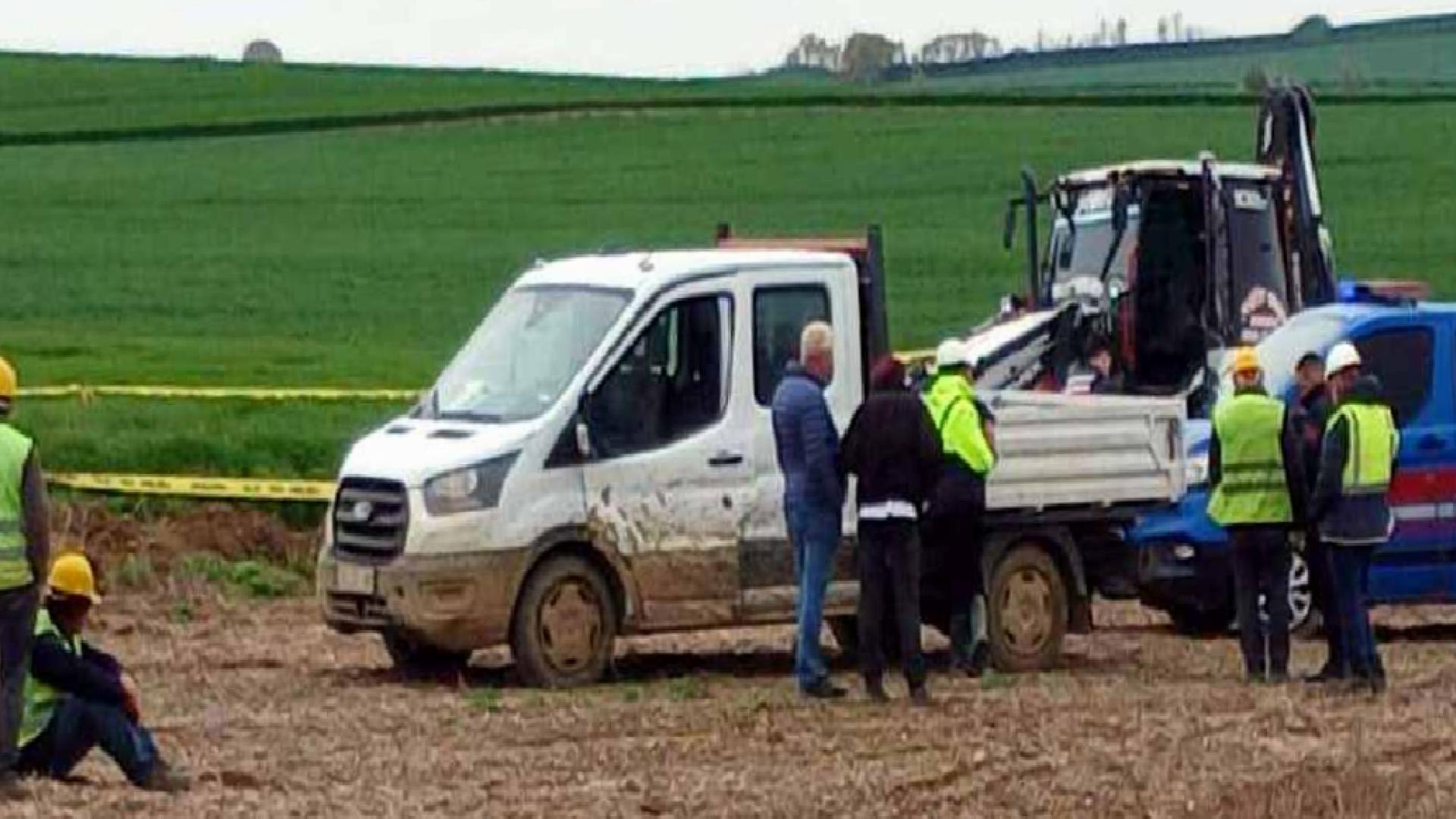 Tekirdağ’da iş makinesinin kovasının çarptığı 58 yaşındaki işçi yaşamını yitirdi