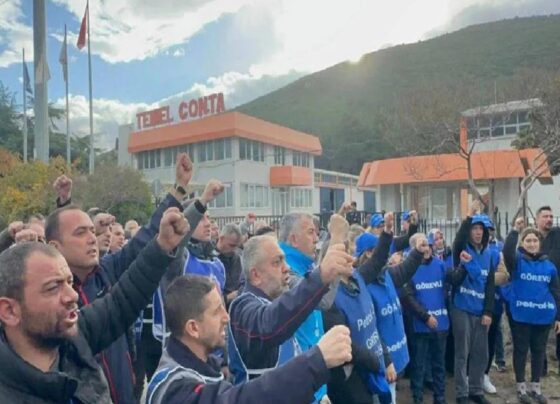 İzmir'de Temel Conta işçisi 8 kişi gözaltına alındı
