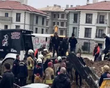 Manisa'da göçük altında kalan 55 yaşındaki işçi hayatını kaybetti