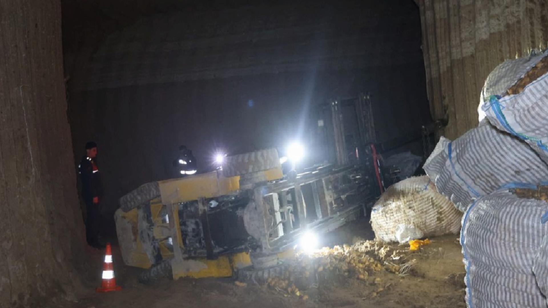 Nevşehir’de iş makinesinin altında kalan 51 yaşındaki işçi hayatını kaybetti