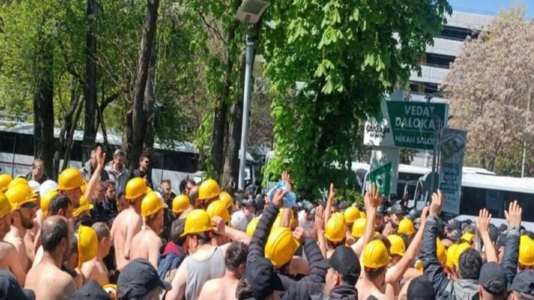 Doruk Madencilik işçilerine verilen sözler tutulmadı: Ankara’da çok güçlü bir direnişi ortaya koyacağız 6 Doruk Madencilik işçilerine verilen sözler tutulmadı: Ankara’da çok güçlü bir direnişi ortaya koyacağız 1