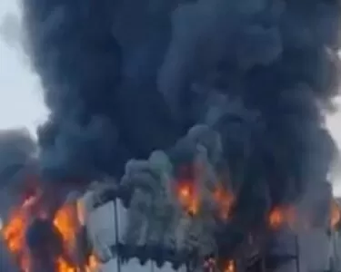 Kahramanmaraş’ta şantiye yangınında 1 işçi hayatını kaybetti, 7 yaralı