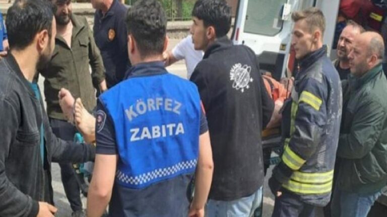 Kocaeli'de inşaatta akıma kapılan işçi yaralandı 14 Kocaeli'de inşaatta akıma kapılan işçi yaralandı 3