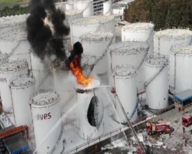Mersin’deki Aves Enerji Dolum Tesisindeki yangında 1 işçi hayatını kaybetti