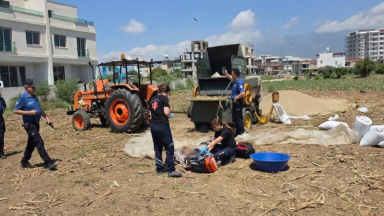 Hatay’da tarım makinesine sıkışan 24 yaşındaki işçi hayatını kaybetti