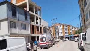 İnegöl'de elektrik akımına kapılan 42 yaşındaki işçi hayatını kaybetti