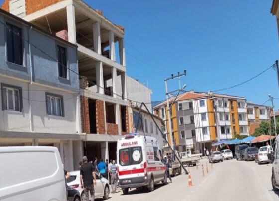 İnegöl'de elektrik akımına kapılan 42 yaşındaki işçi hayatını kaybetti