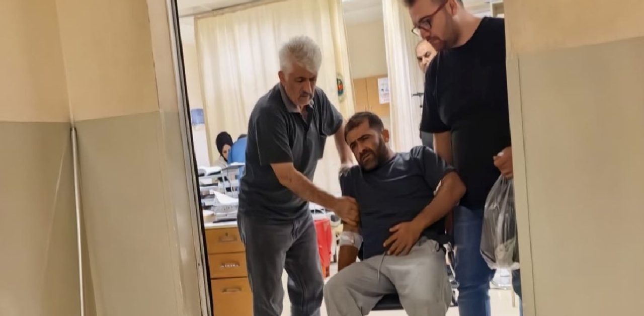 Bursa’da karnına çivi saplanan mobilya işçisi yaralandı