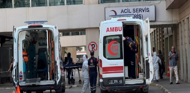Mersin Limanı’nda yaşanan kimyasal sızıntıdan 35 işçi etkilendi 7 Mersin – kimyasal sızıntı iş kazası