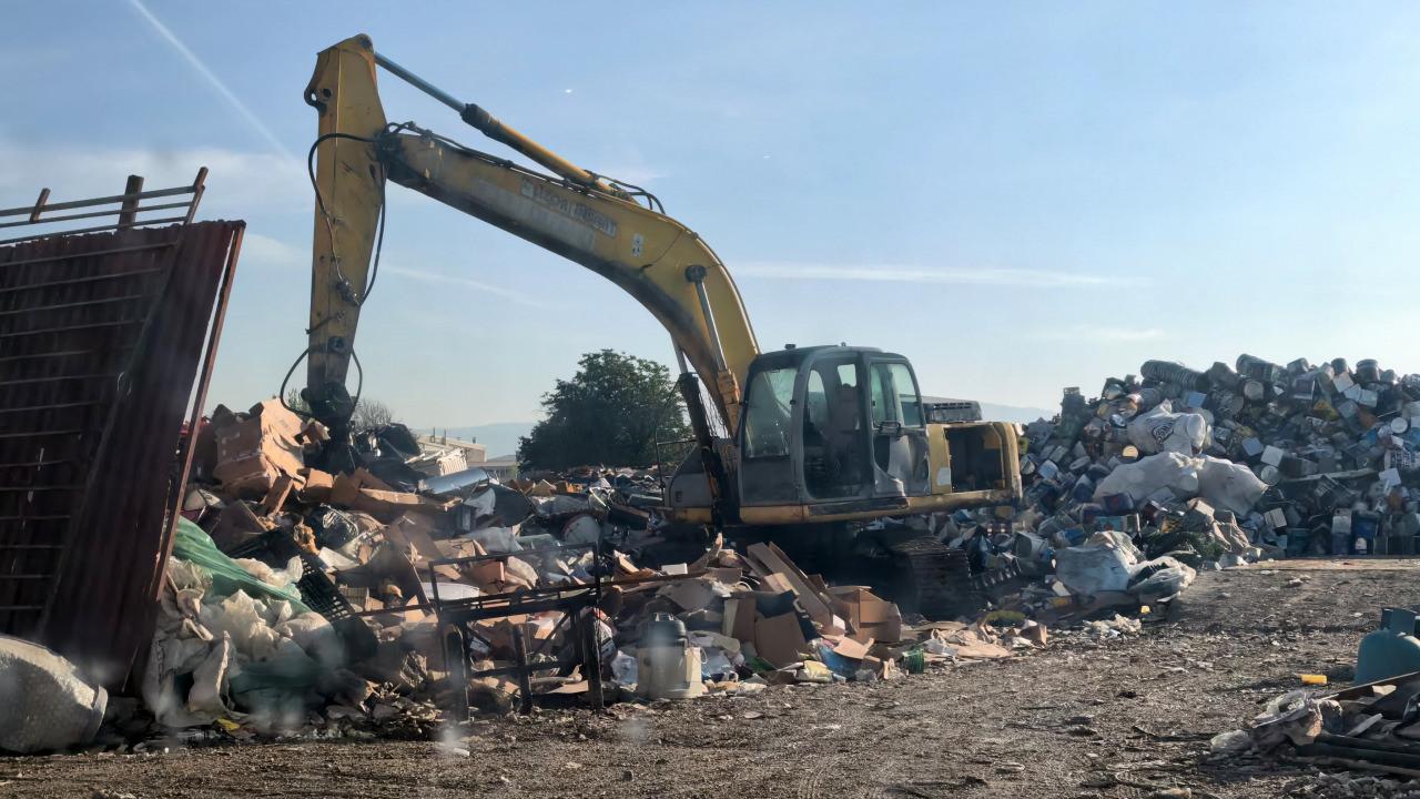 Bursa'da iş makinesiyle hurda arasında kalan 39 yaşındaki işçi hayatını kaybetti