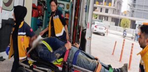Bursa’da iş kazasında 1 işçi yaralandı