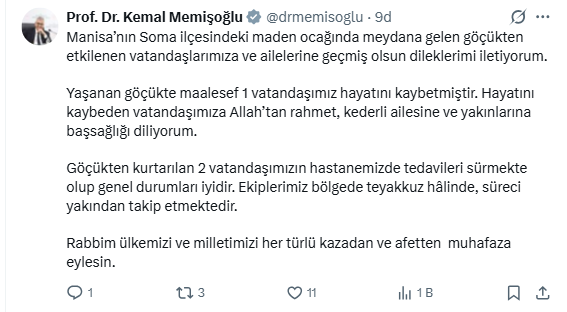 Soma'da maden ocağında yaşanan göçükte 5 işçi hayatını kaybetti 2 Soma'da maden ocağında yaşanan göçükte 5 işçi hayatını kaybetti 1